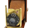 Appareil photo en bois vernis HEMAX 9x12