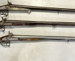 Lot de trois fusils de chasse XIXe à pe