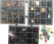 Collection de pierres et minéraux