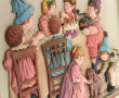 "L'heure du goûter", panneau décoratif e