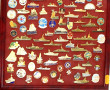 Collection d'insignes fantaisie de la Ma