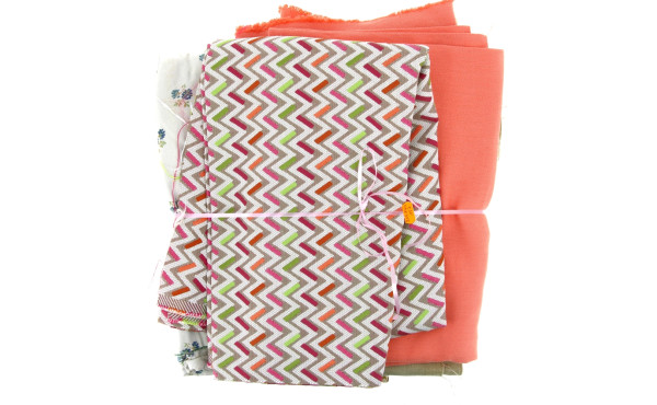 Lot de 4 coupons de tissu