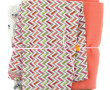 Lot de 4 coupons de tissu