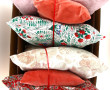 Lot de 6 coussins déhoussables réalisés 