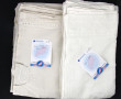 Lot de draps anciens dont brodés
