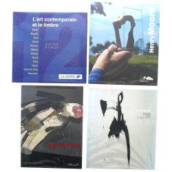 ART CONTEMPORAIN - Lot de 4 ouvrages : "