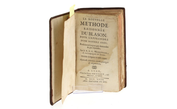 MENESTRIER "La nouvelle méthode raisonné