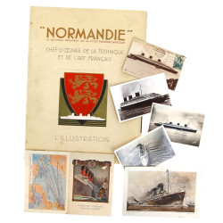 NORMANDIE- "L'Illustration" - Deux numér