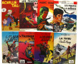 Lot de 8 BD souples en EO dont 4 volumes
