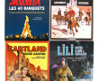 Lot de 20 BD rigides diverses dont 2 BD 