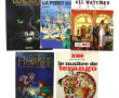 Lot de 20 BD rigides diverses dont 2 BD 