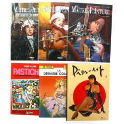 Lot de 6 BD adulte dont une série complè