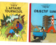 TINTIN - Lot de 2 BD du début des années