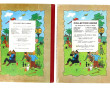 TINTIN - Lot de 2 BD du début des années