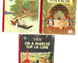 TINTIN - Lot de 3 BD dos rouge du débu