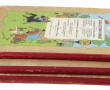 TINTIN - Lot de 3 BD dos rouge du débu