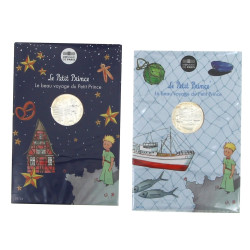LE PETIT PRINCE - 2 pièces de 10 € argen
