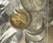 Lot comprenant 2 pièces de 50 F argent, 