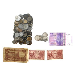 Lot de 8 pièces de 5 F argent : on y joi