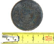 Pièce de 5 F suisse en argent 835ème, "1