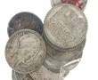 France, lot de pièces en argent : 9 pièc