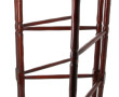 Petit porte-serviettes pliant en bois, H