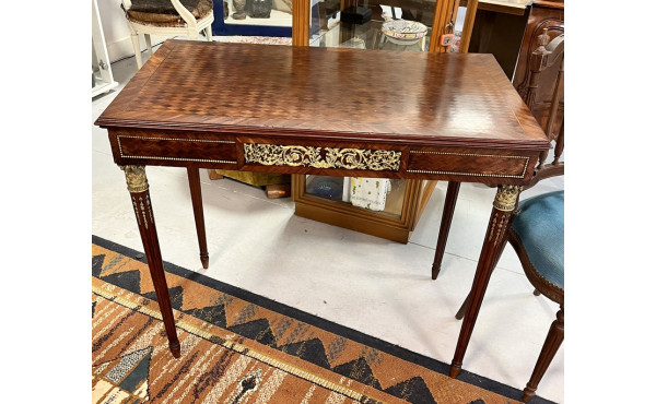 Maison KRIEGER - Bureau plat en marquete
