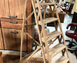 Escabeau de peintre ancien en bois en bo