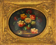 Ecole fin Xxème "Bouquet de fleurs", hui