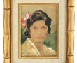 Ecole Française début Xxème "Portrait de