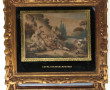 Paire de gravures anciennes encadrées, c