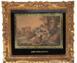 Paire de gravures anciennes encadrées, c