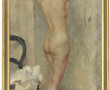 Ecole Française, fin XIXème "Nu féminin 