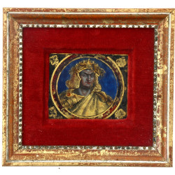 "Portrait de roi ou d'empereur", peintur