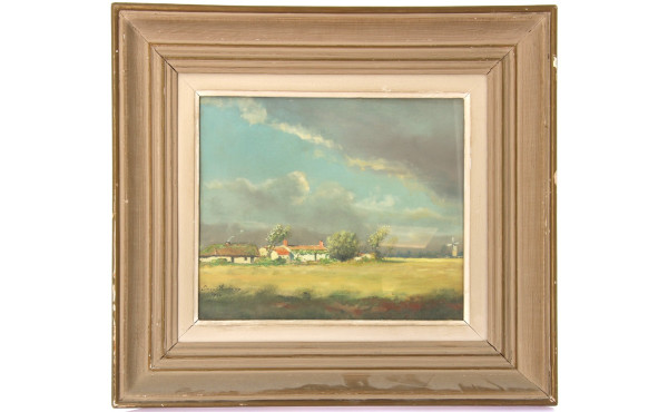 Edmond BERTREUX (1911-1991) "Paysage de 