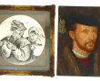 "Portrait d'homme de qualité", huile sur