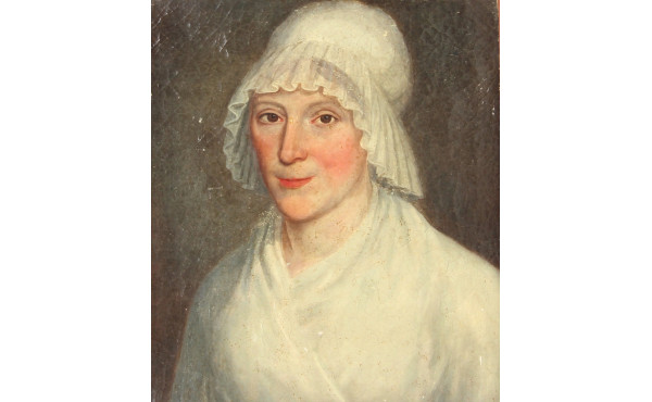 Ecole Française XVIIIème "Portrait de fe