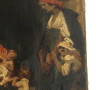 Ecole Française XIXème "Le siège de Pari