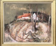 Albert DEMAN (1929-1996) "La maison à la
