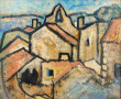 VALENTE (Xxème) "Petit village du sud", 