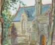 Thérèse MEVEL (1930-2021) "Quimper, vue 