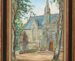 Thérèse MEVEL (1930-2021) "Quimper, vue 
