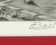 Raymond BASTIDE (Xxème) "Port d'Honfleur
