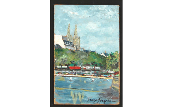 Diane HENRIOT (Xxè-XXIè) "Vue de Quimper