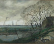 Edmond BERTREUX (1911-1991) "Paysage de 