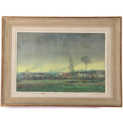 Edmond BERTREUX (1911-1991) "Paysage de 