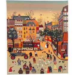 Patrick JULIEN (Xxème) "La promenade", h