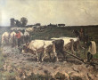 Jules DIDIER (1831-1914) "Labourage sur 