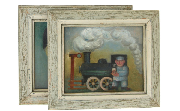 Lucjan PAKULSKI (1916-1995) "La locomoti