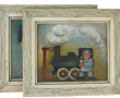 Lucjan PAKULSKI (1916-1995) "La locomoti
